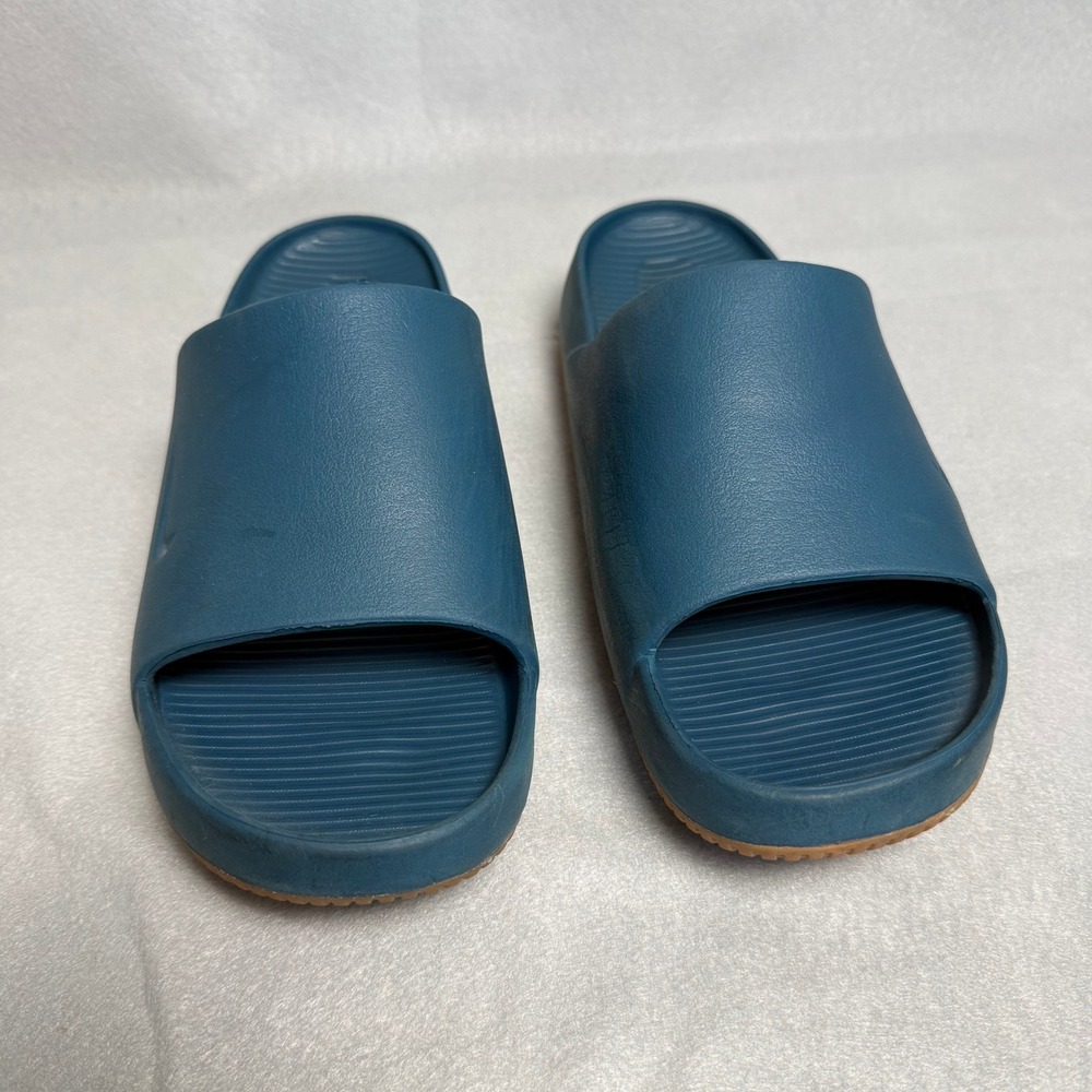 Nike Calm Slide Geode Teal Blue Foam Sandals Men's 8/ Women's 9